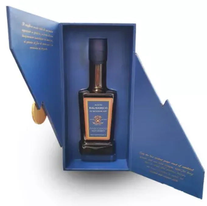 Coffret Vinaigre Balsamique de Modène Vieilli IGP 250 ml 