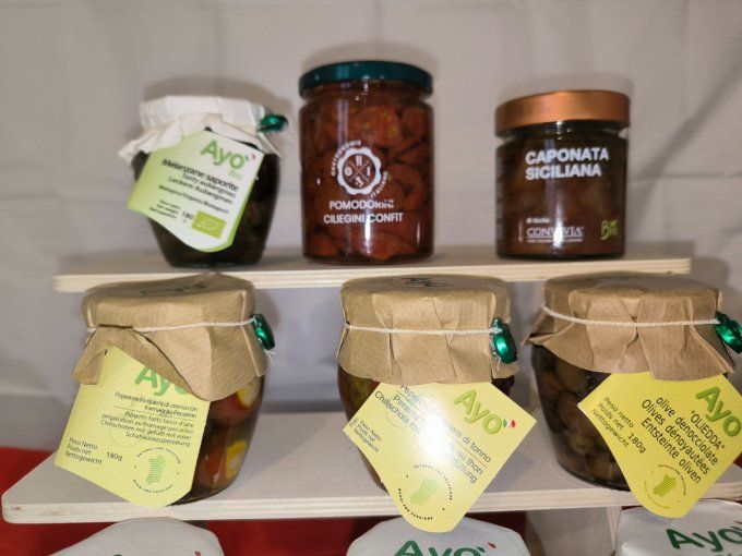 Gamme complète et Artisanale Antipasti de Sicile-IGP