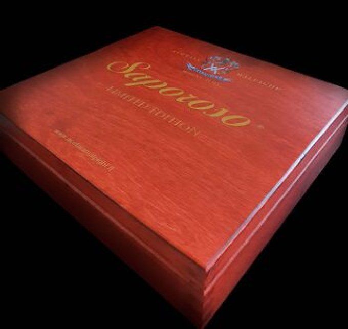 Coffret Vinaigre Balsamique de Modène vieilli 8 ans I.G.P di modena Tasty Edition Limitée