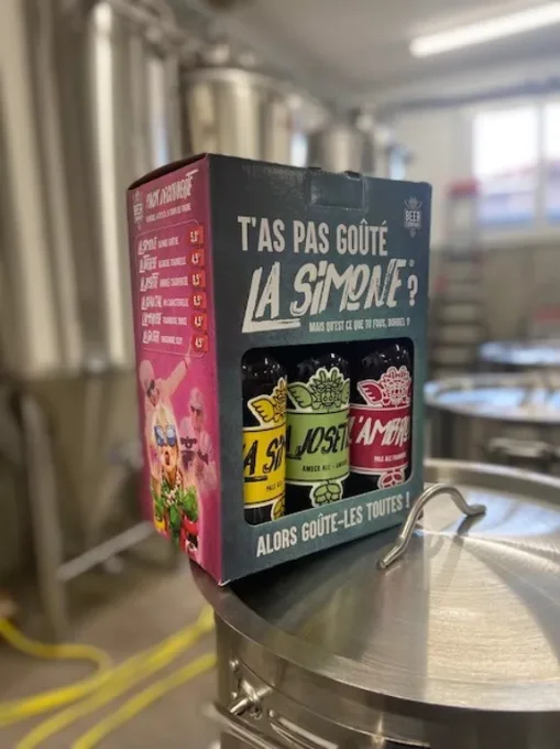 Bière artisanale Française pack de 6 - Gamme complète La simone 33cl
