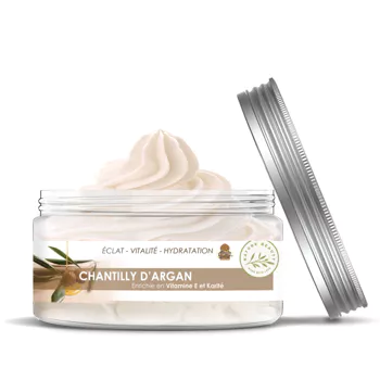 Chantilly argan et karité bio du maroc - recette cosmétique - 100ml fabrication cosmetique