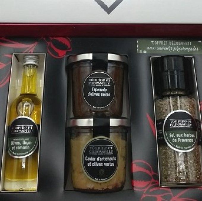 coffret découverte saveurs de Provence