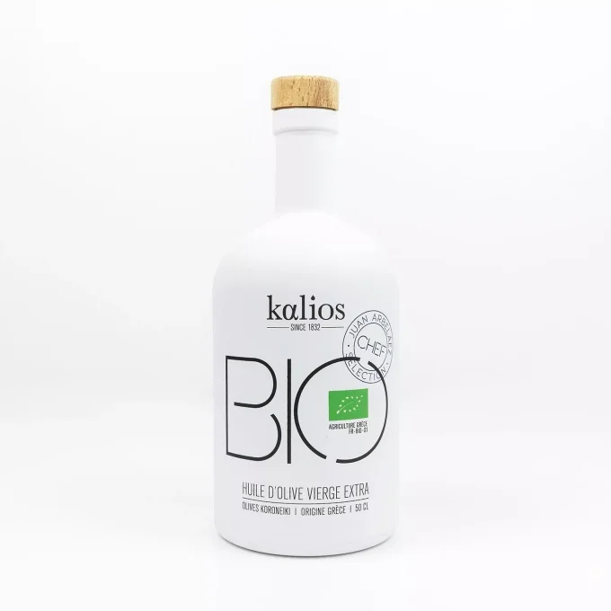 Huile d’olive Kalios BIO - Sélection du chef Juan Arbelaez 50 cl
