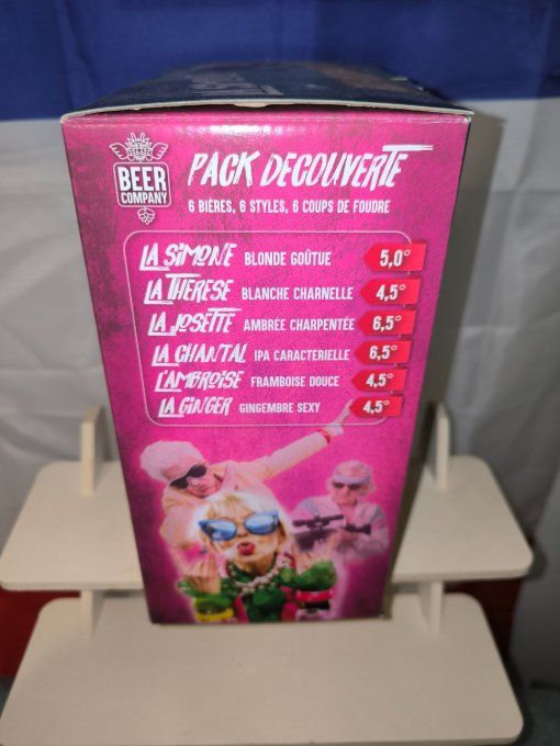 Bière artisanale Française pack de 6 - Gamme complète La simone 33cl