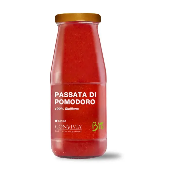 purée de tomates bio de Sicile 