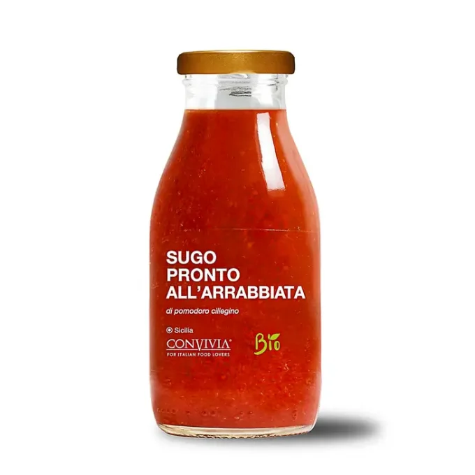 Sauce tomates cerises all arrabiatta bio 250gr